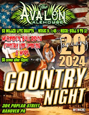 COUNTRY NIGHT FLYER AVALON COUNTRY NIGHT FLYER AVALON
